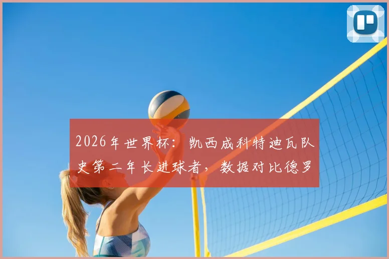 2026年世界杯:凯西成科特迪瓦队史第二年长进球者,数据对比德罗巴与传奇记录深度分析